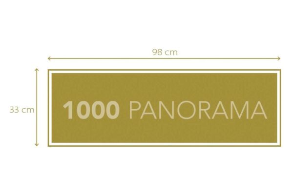 Puzzle panoramic Clementoni - Frozen 2, 1.000 piese (39544) - imagine 3
