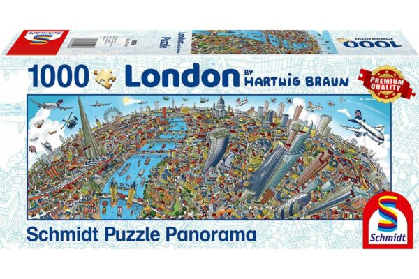 puzzle panoramic schmidt cityscape london 1000 piese 59596 1