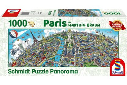 puzzle panoramic schmidt cityscape paris 1000 piese 59597 1