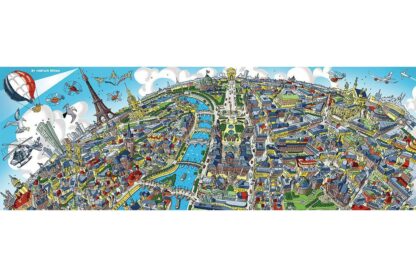 puzzle panoramic schmidt cityscape paris 1000 piese 59597