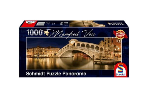 puzzle panoramic schmidt manfred voss rialto bridge 1000 piese 59620 1