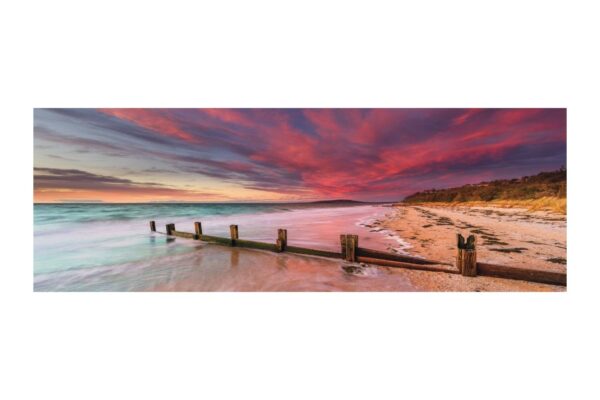 puzzle panoramic schmidt plaja mccrae mornington peninsula victoria australia 1000 piese 59395