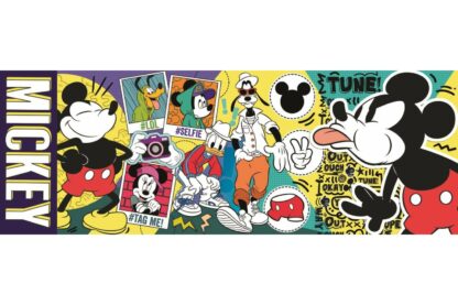 puzzle panoramic trefl mickey 500 piese 29511 1