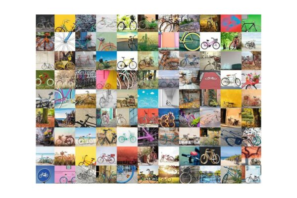 puzzle ravensburger 99 bikes and more 1500 piese 16007