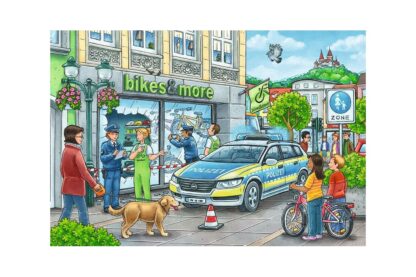 puzzle ravensburger ancheta politie 2x24 piese 05031 2