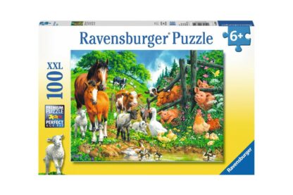 puzzle ravensburger animale 100 piese 10689 1