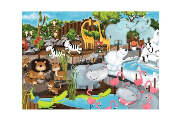 puzzle ravensburger animale de la zoo 35 piese 08778