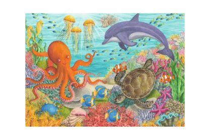 puzzle ravensburger animale din ocean 35 piese 08780