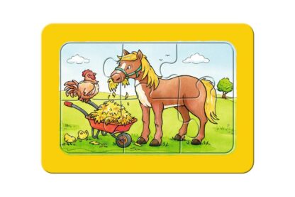 puzzle ravensburger animale prieteni 3x6 piese 06571 3