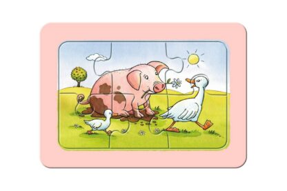 puzzle ravensburger animale prieteni 3x6 piese 06571 4