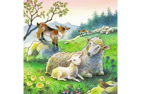 puzzle ravensburger animale si pui 3x49 piese 08029 3