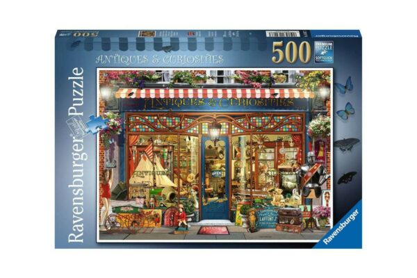 puzzle ravensburger antiques and curiosities 500 piese 16407 1