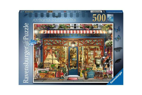 Puzzle Ravensburger - Antiques and Curiosities, 500 piese (16407) - imagine 2