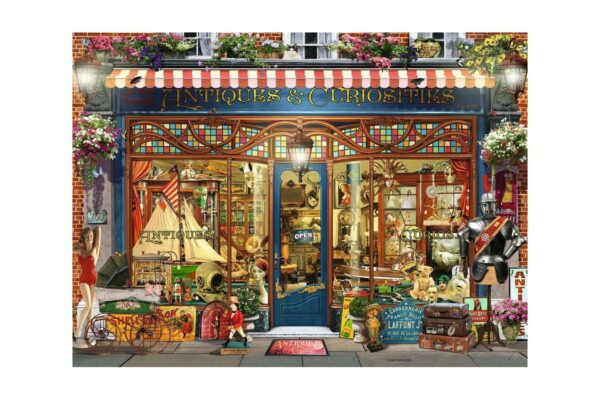 puzzle ravensburger antiques and curiosities 500 piese 16407