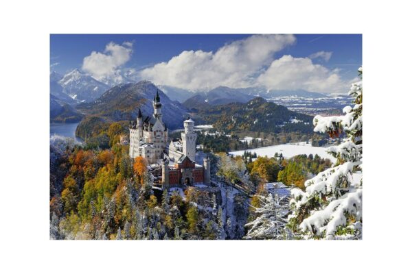 puzzle ravensburger castelul neuschwanstein iarna 3000 piese 17062