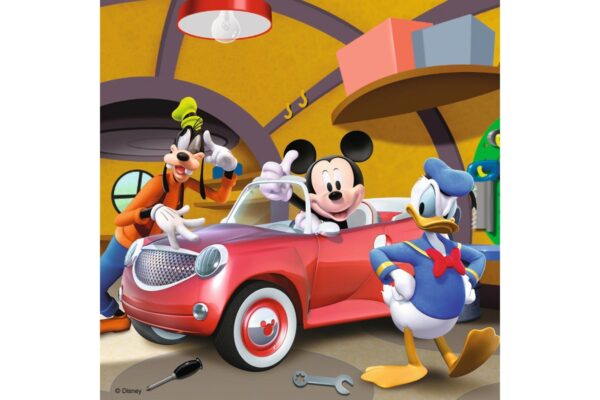 puzzle ravensburger clubul mickey mouse 3x49 piese 09247 2