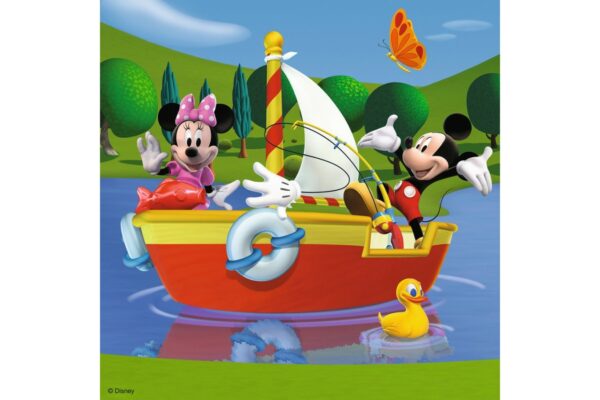 puzzle ravensburger clubul mickey mouse 3x49 piese 09247 3