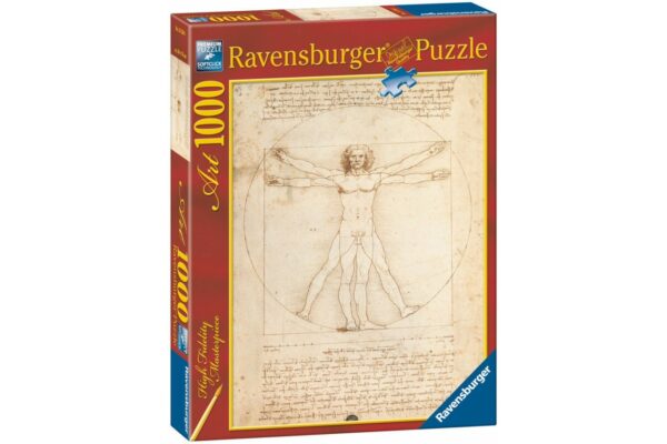 puzzle ravensburger da vinci the canon of proportions 1000 piese 15250 1
