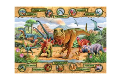 puzzle ravensburger dinozauri 100 piese 10609