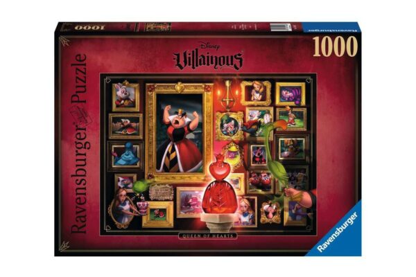 puzzle ravensburger disney villainous queen of hearts 1000 piese 15026 1