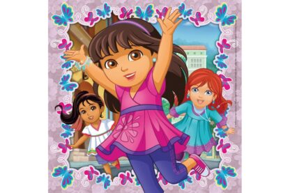 puzzle ravensburger dora si prietenii 3x49 piese 09212 2