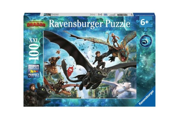 puzzle ravensburger dragon 100 piese xxl 10955 1