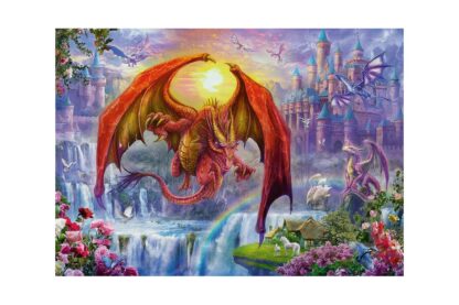 puzzle ravensburger dragon kingdom 1000 piese 15269