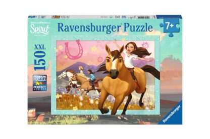 puzzle ravensburger dreamworks spirit riding free 150 piese xxl 10055 1