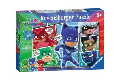 puzzle ravensburger eroi in pijamale 35 piese 08611 1