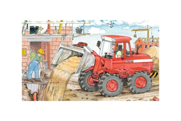 puzzle ravensburger excavator 15 piese 06359 2
