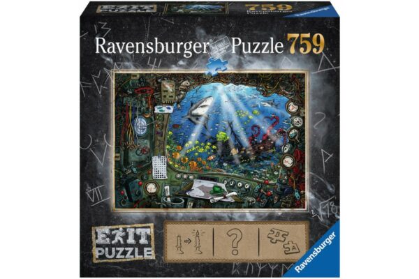 puzzle ravensburger exit puzzle exit u boot in german 759 piese 19953 1
