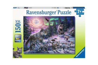 puzzle ravensburger familie de lupi 150 piese 12908 1