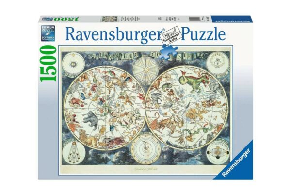 puzzle ravensburger fantastic beasts world map 1500 piese 16003 1