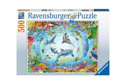 puzzle ravensburger fantastic diving 500 piese 16447 1