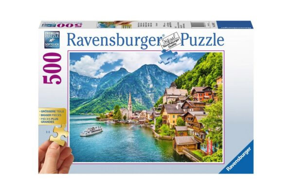 puzzle ravensburger hallstatt austria 500 piese 1