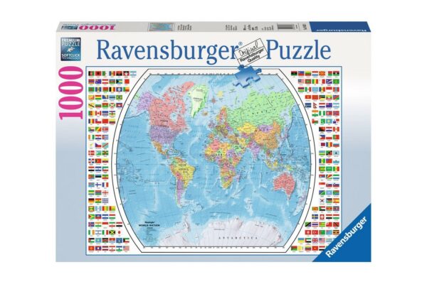 puzzle ravensburger harta politica a lumii 1000 piese 19633 1