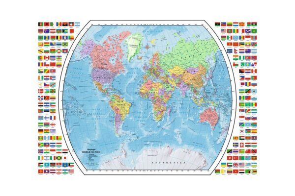 puzzle ravensburger harta politica a lumii 1000 piese 19633