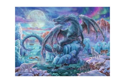 puzzle ravensburger ice dragon 500 piese 14839