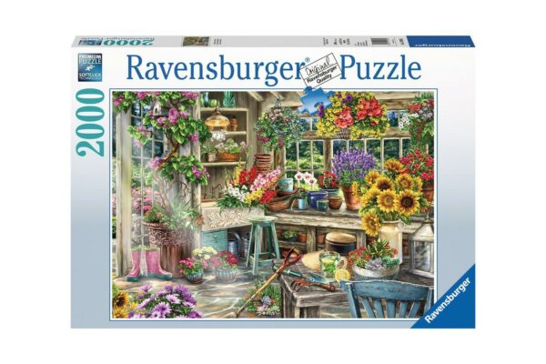 puzzle ravensburger idyllic garden 2000 piese 13996 1