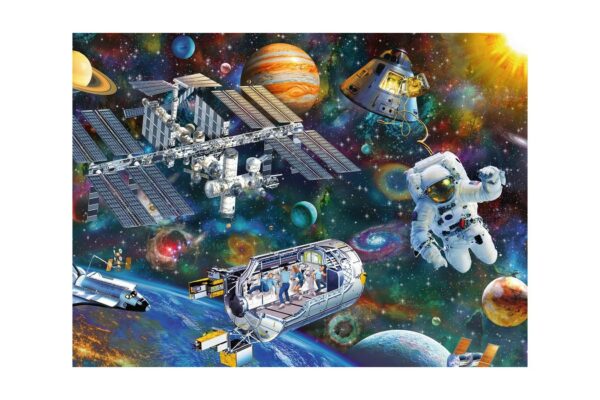 Puzzle Ravensburger - International Space Station, 200 piese XXL (12692)