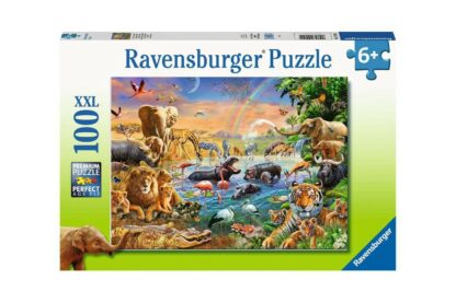 puzzle ravensburger izvor in jungla 100 piese 12910 1