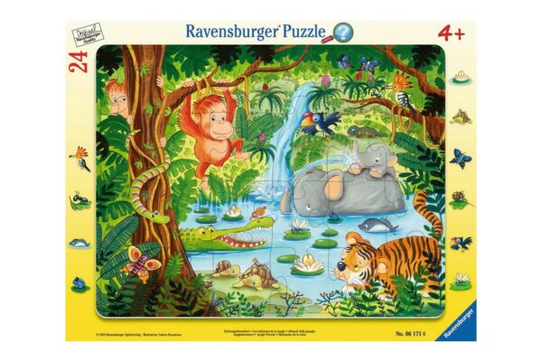 puzzle ravensburger jungle 24 piese 06171 1
