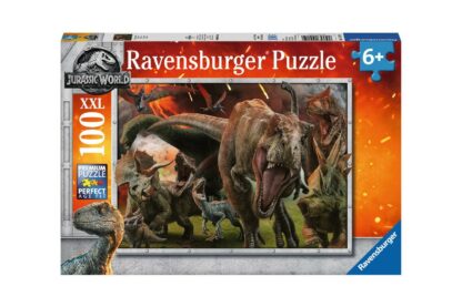 puzzle ravensburger jurassic world 100 piese 10915 1