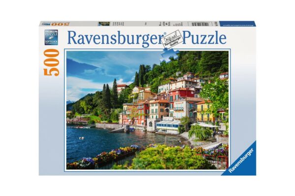 puzzle ravensburger lacul como italia 500 piese 1
