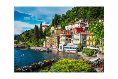 puzzle ravensburger lacul como italia 500 piese