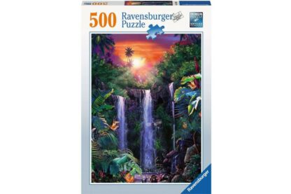 puzzle ravensburger magical waterfall 500 piese 14840 1