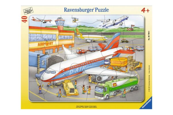 puzzle ravensburger mic aeroport 40 piese 06700 1