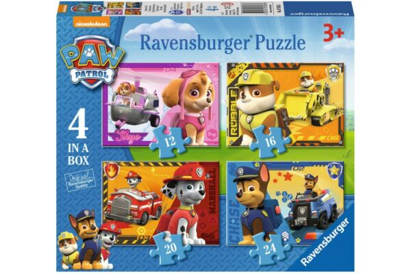 puzzle ravensburger patrula catelusilor 12 16 20 24 piese 1