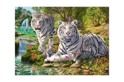 puzzle ravensburger pisica mare alba 500 piese 14793