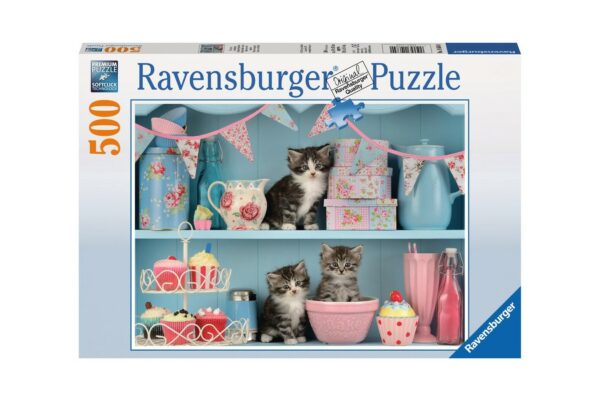 puzzle ravensburger pisicute si prajiturele 500 piese 1